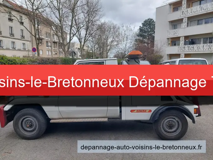 Dépannage et remorquage à Voisins-le-Bretonneux